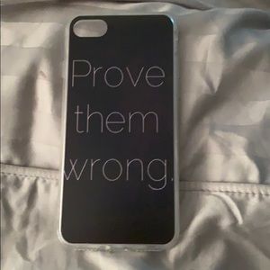 iPhone cover “prove them wrong”
